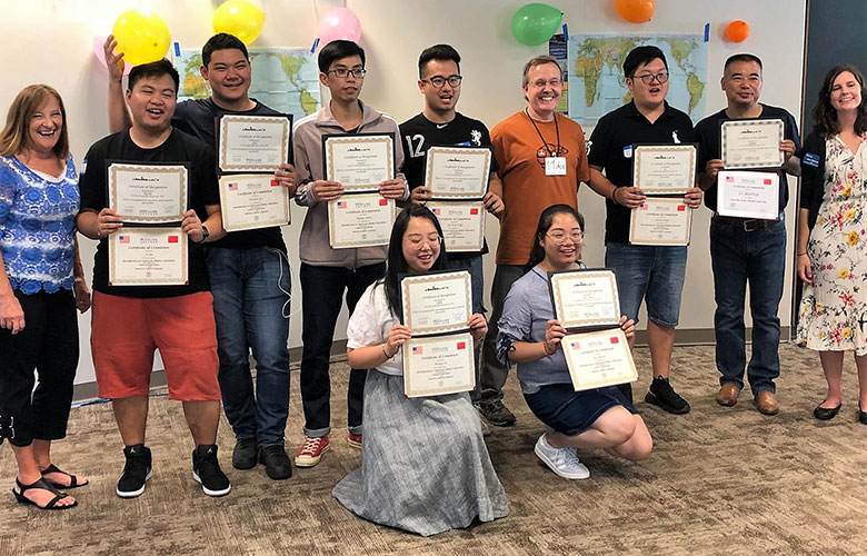 Highline College hosted students from Yangzhou Polytechnic Institute in Yangzhou, China from July 16-27 of 2018.